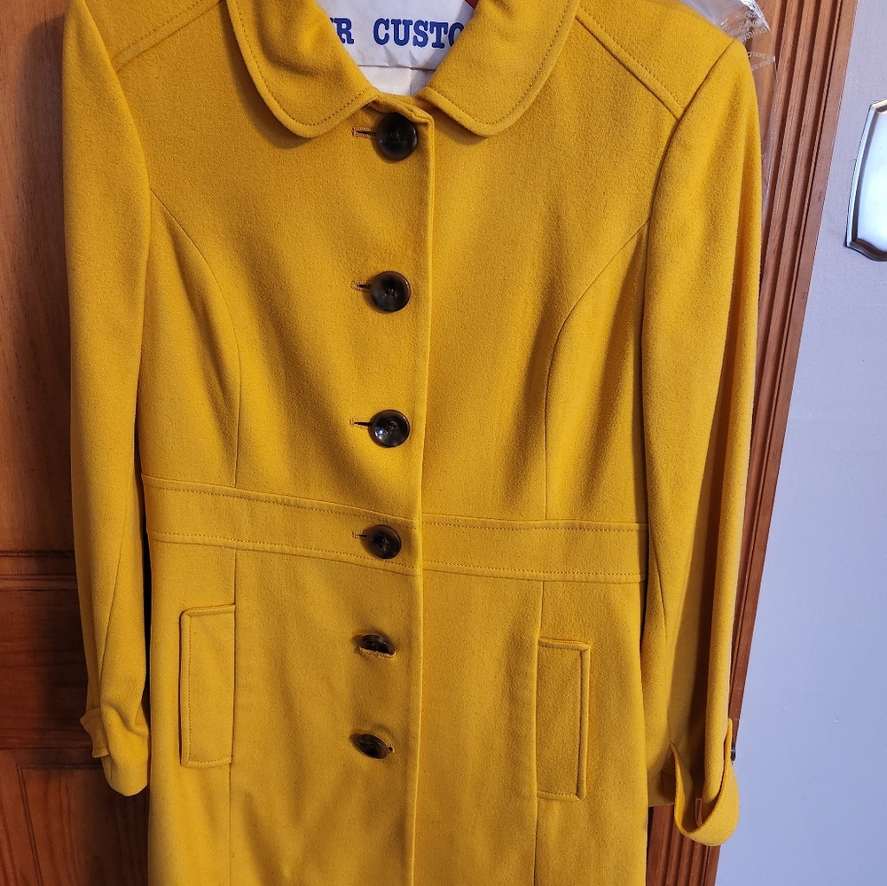 WINTER CLOSEOUT!!! Old Navy, yellow Peacoat!